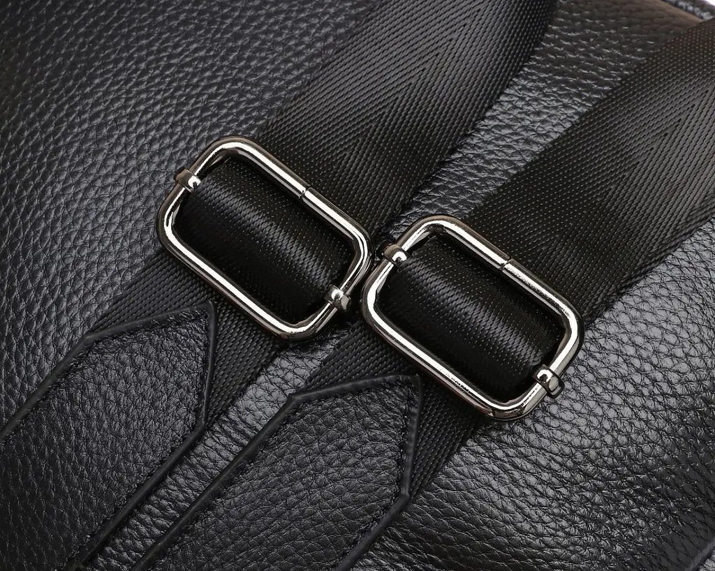 Жіноча сумка-рюкзак наплічний на кожен день 31х27х15 Tiding Bag чорний - фото 5