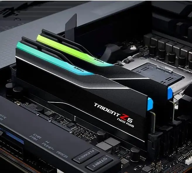 Модуль пам'яті G.Skill DDR5 64GB (2x32) Trident Z5 Neo 6000Mhz RGB Black Intel XMP/AMD EXPO (F5-6000J3636F32GX2-TZ5NR) - фото 3