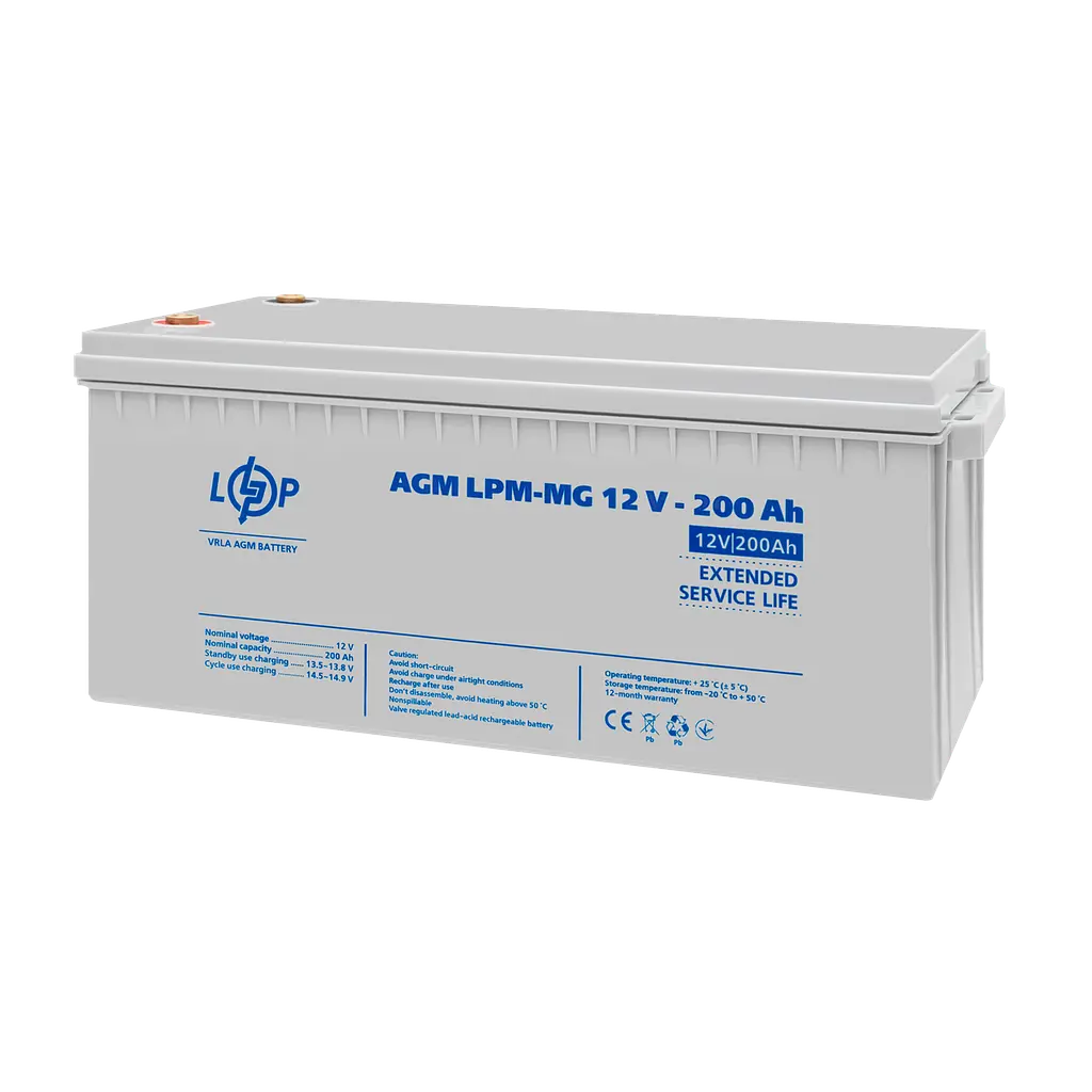 Аккумулятор мультигелевый LPM-MG 12V - 200 Ah - фото 3