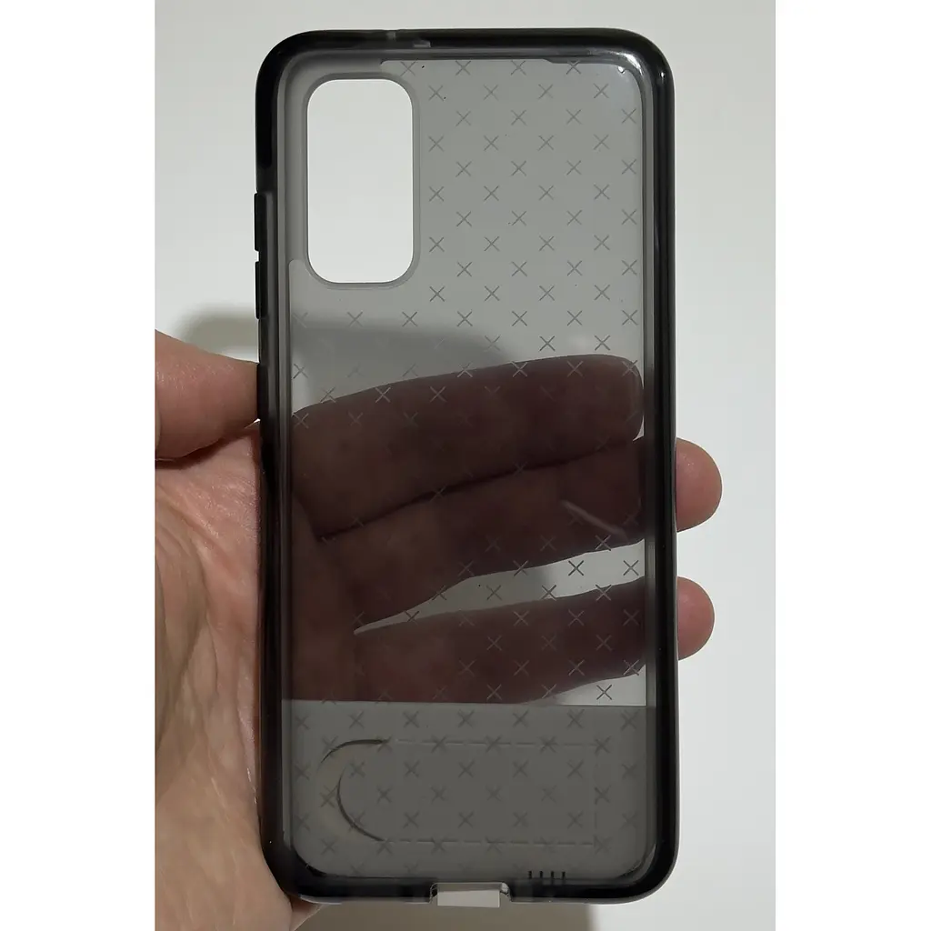 Оригінальний протиударний чохол Tech21 Evo Check для Samsung Galaxy S20 Black - фото 2
