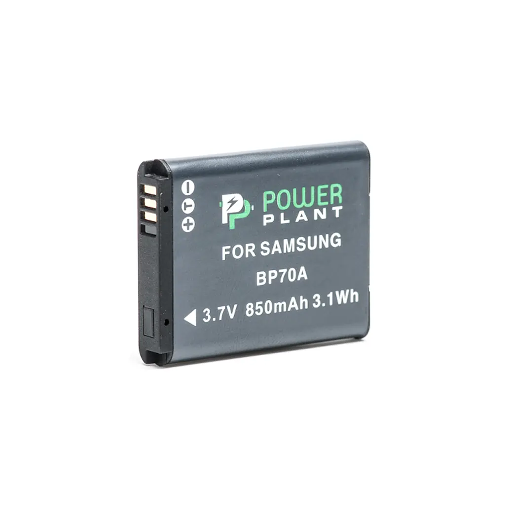 Акумулятор до фото/відео PowerPlant Samsung BP70A (DV00DV1261) - фото 2