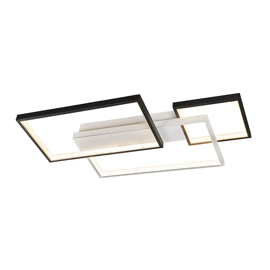 Люстра стельова LED Levistella 7871026, 72W, біло-чорна, сучасний стиль - фото 4