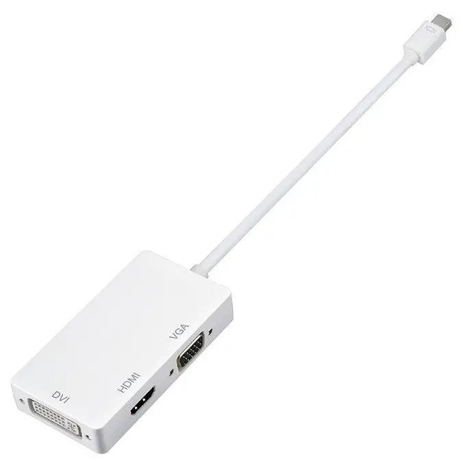 Перехідник mini DisplayPort M HDMI/VGA/DVI (24+5), FHD 1080p - фото 7
