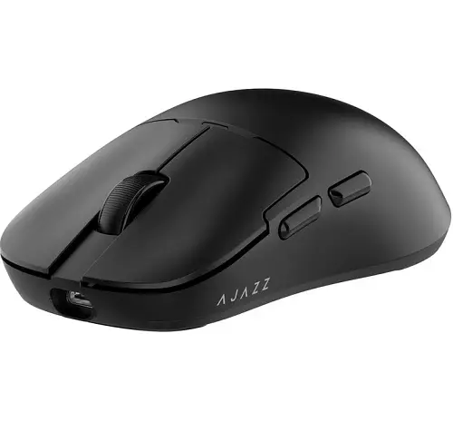 Миша бездротова AJ159P MC, Black, Bluetooth / USB 2.4GHz / Type-C, оптична Ajazz teh0028185 - фото 3
