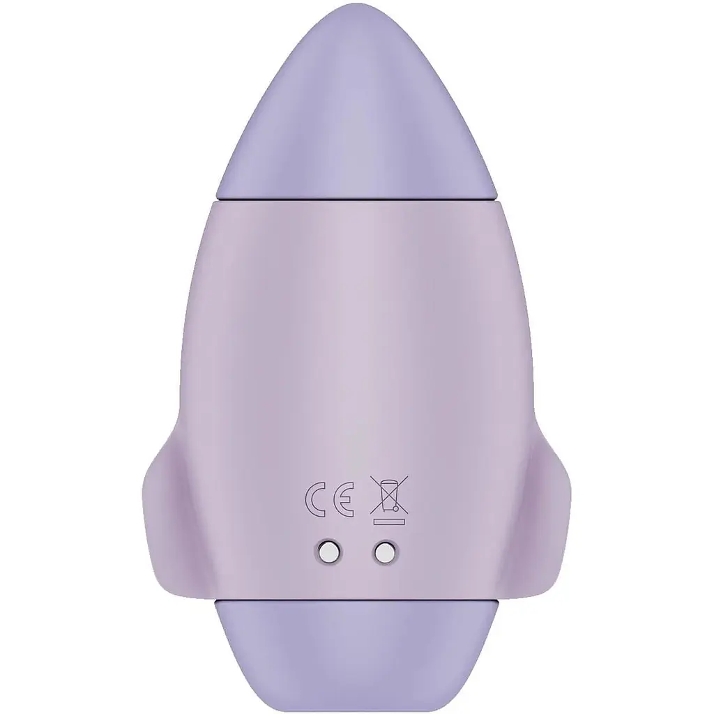 Вакуумный стимулятор с вибрацией Satisfyer Mission Control Violet, 2 - фото 5