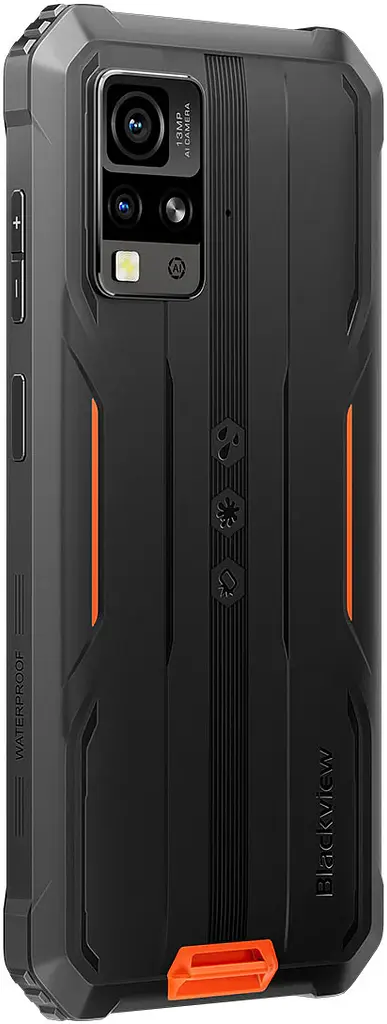 Смартфон Blackview BV4800 Pro 6.56" HD+ /4GB/128GB/ T606 / 5180mAh / 16+8Мп / NFC /IP69K/Orange - фото 5