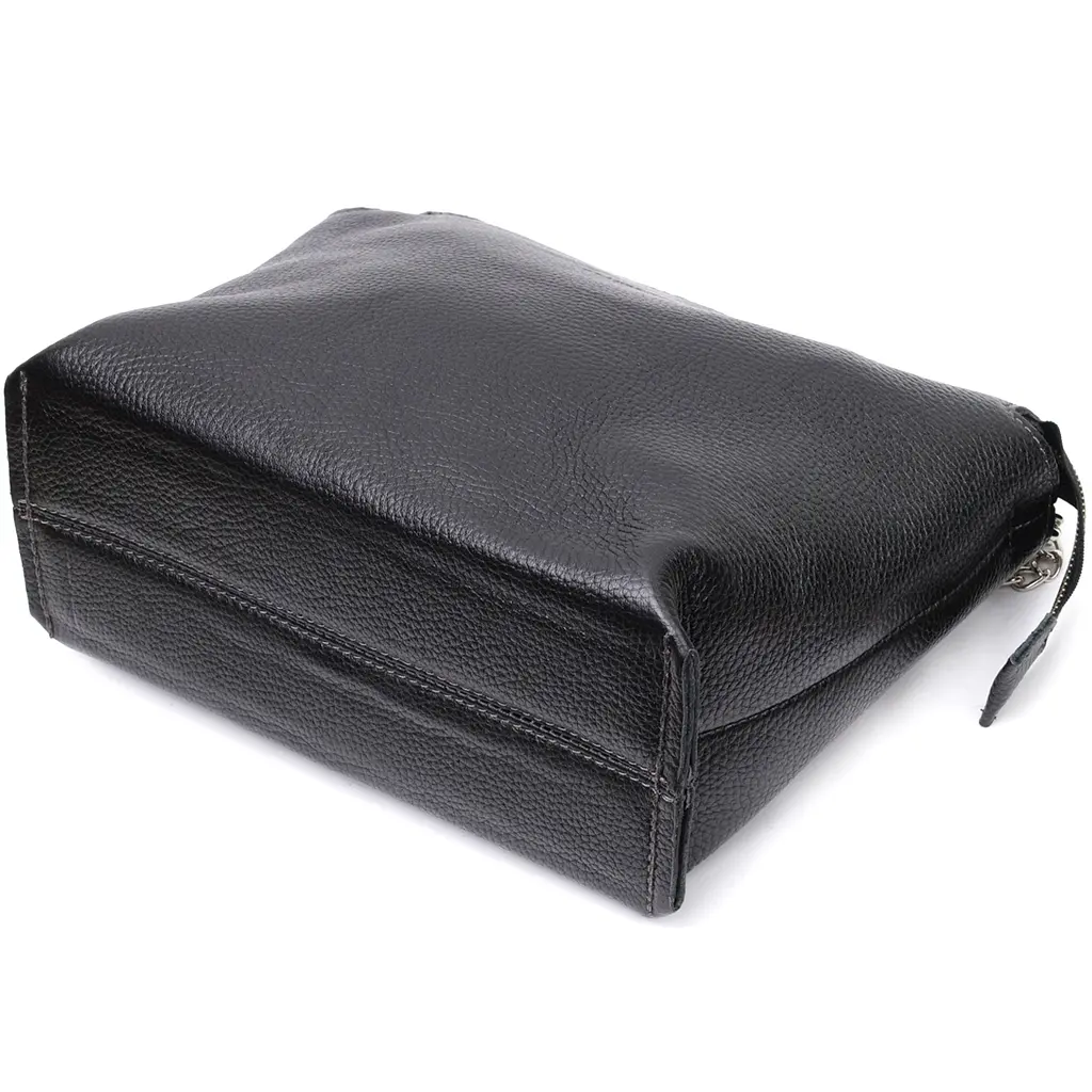 Кожаная женская сумка Grande Pelle 26х22х13 см sum0023599 - фото 3