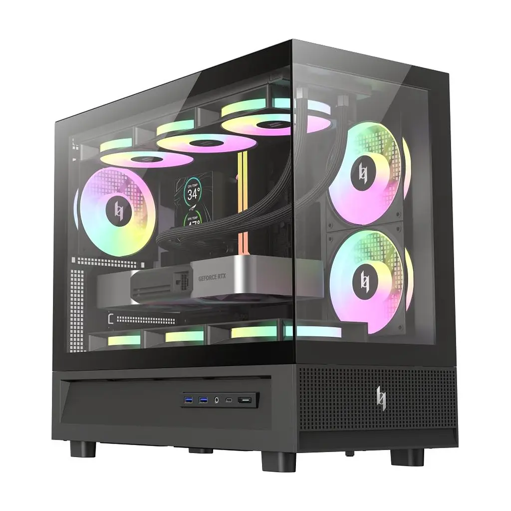 Корпус для ПК Gamemax NEX C31 BK - фото 4