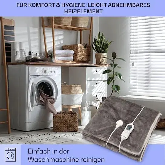 Електрична ковдра Klarstein Dr. Watson SuperSoft (10033005) - фото 3
