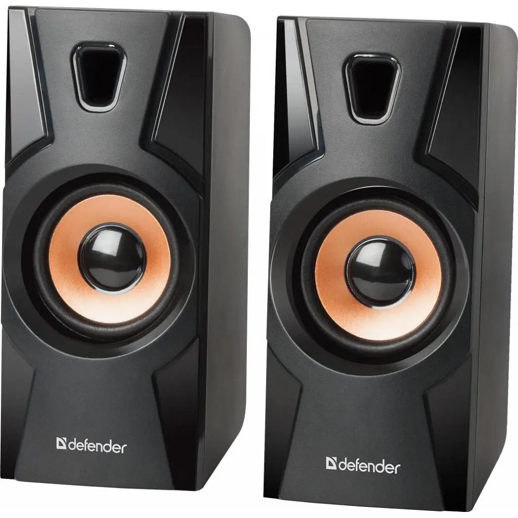 Акустика Defender Aurora S8 Black 2.0, 8 W, USB (65408)