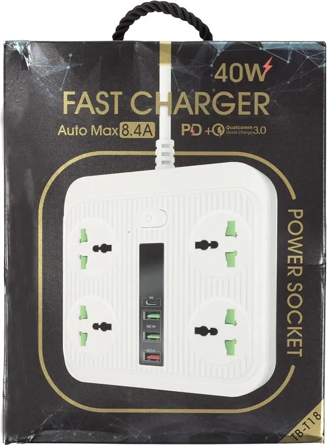 Мережевий фільтр-подовжувач Voltronic Power TB-T18 - фото 3