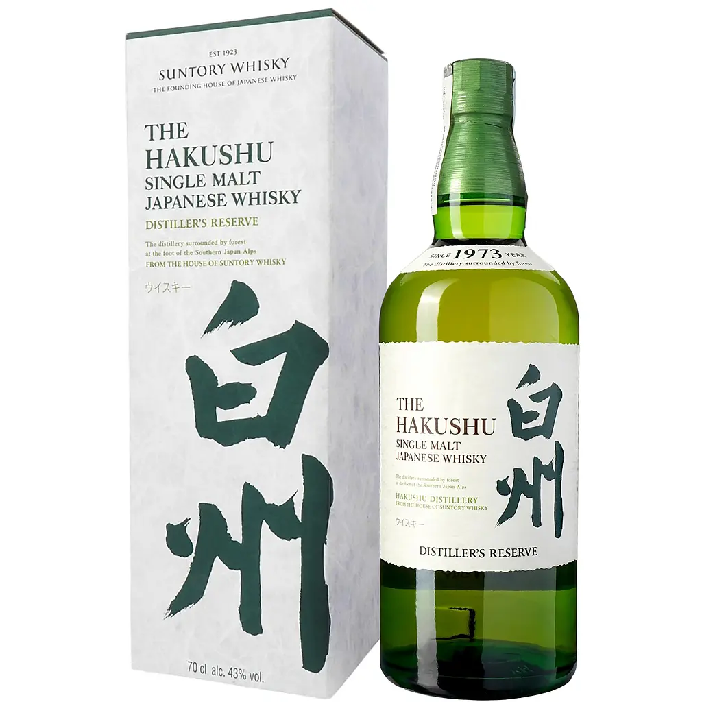 Віскі Suntory Hakushu Distiller's Reserve Single Malt Japanese Whisky, 0,7, у подарунковій упаковці