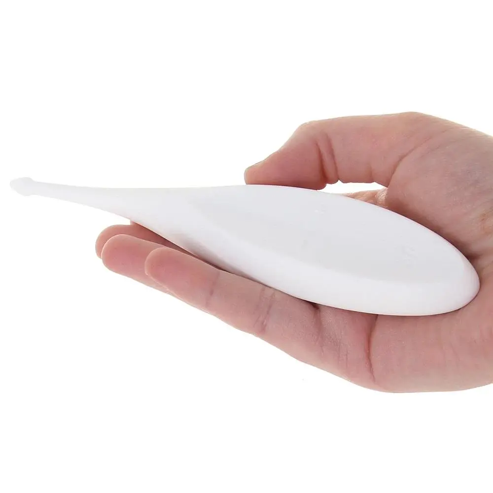 Вібратор для клітора Satisfyer Twirling Fun 17.5 см білий - фото 4