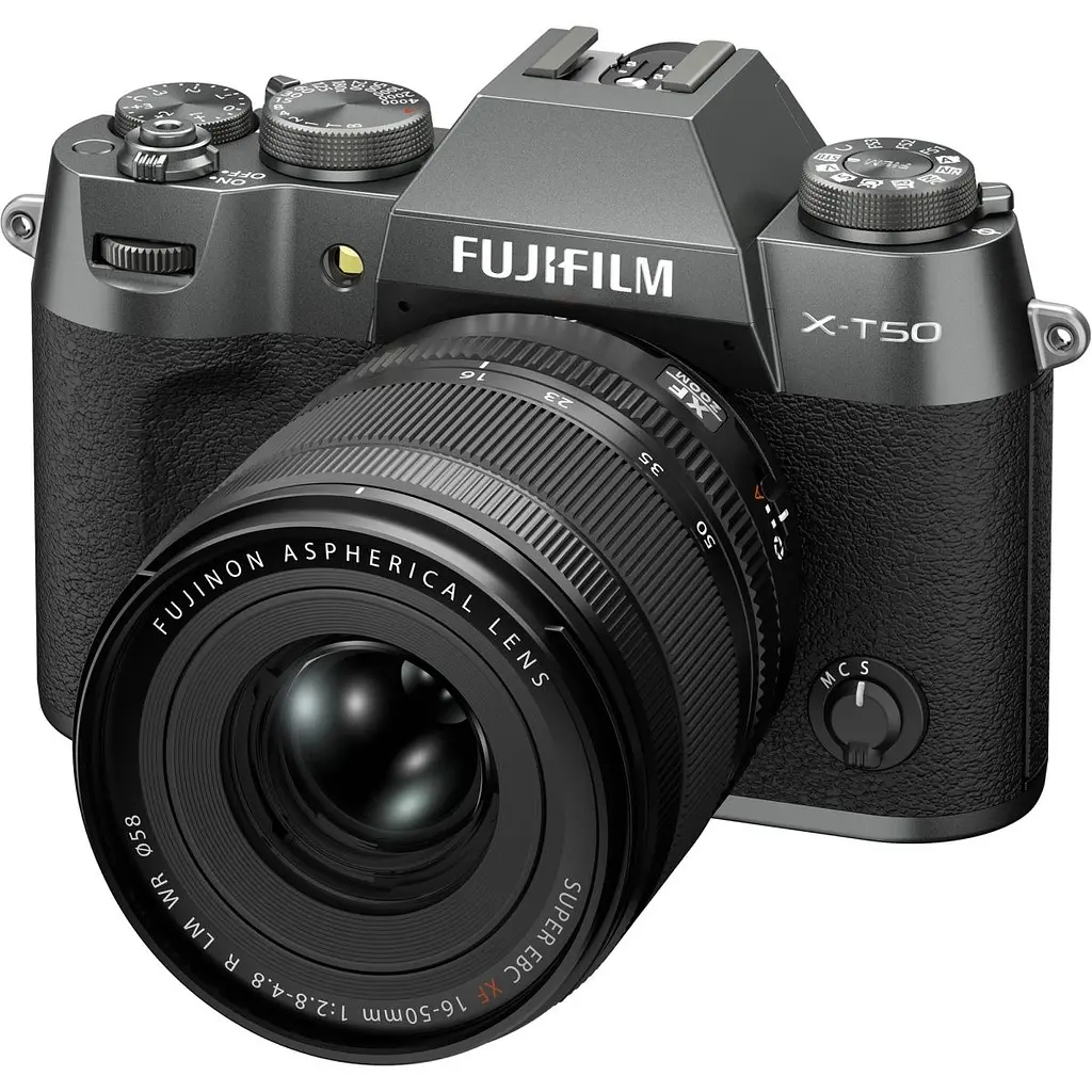 Бездзеркальний фотоапарат Fujifilm X-T50 Kit XF 16-50mm f/2.8-4.8 R LM WR Charcoal Silver (16828650) [172737] - фото 3