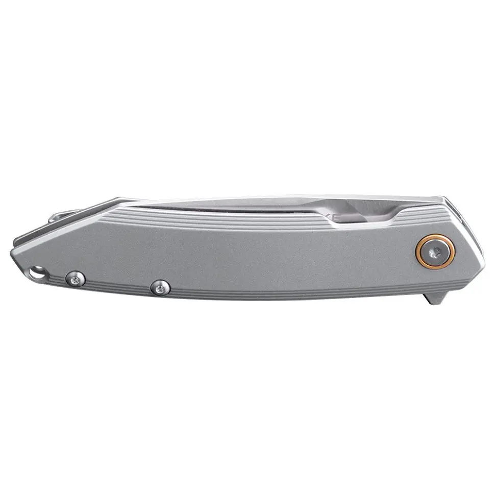 Ніж складаний туристичний Ruike P831S-SA/(8.5 см) 14C28N/3cr14n сірий - фото 10