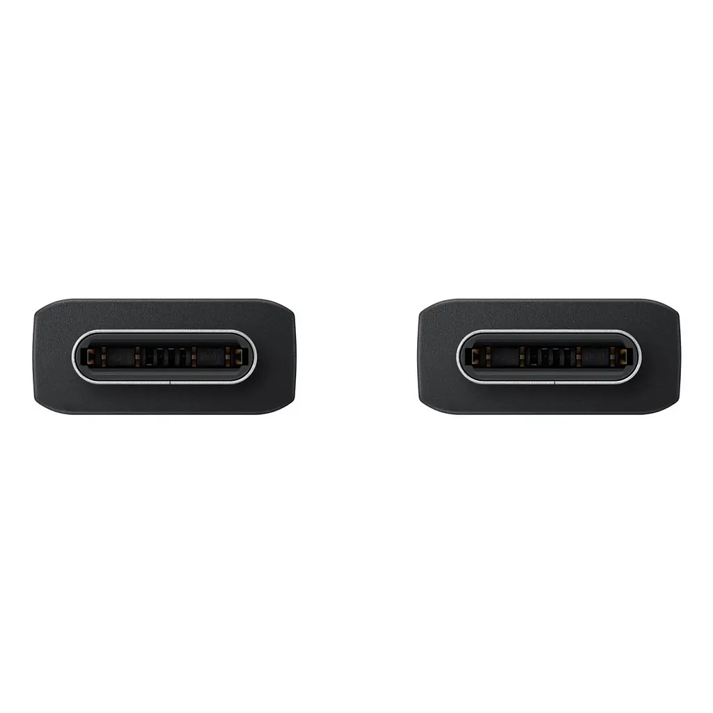 Кабель USB Type-C to Type-C 1 м, 5А, чорний, для швидкої зарядки - фото 4