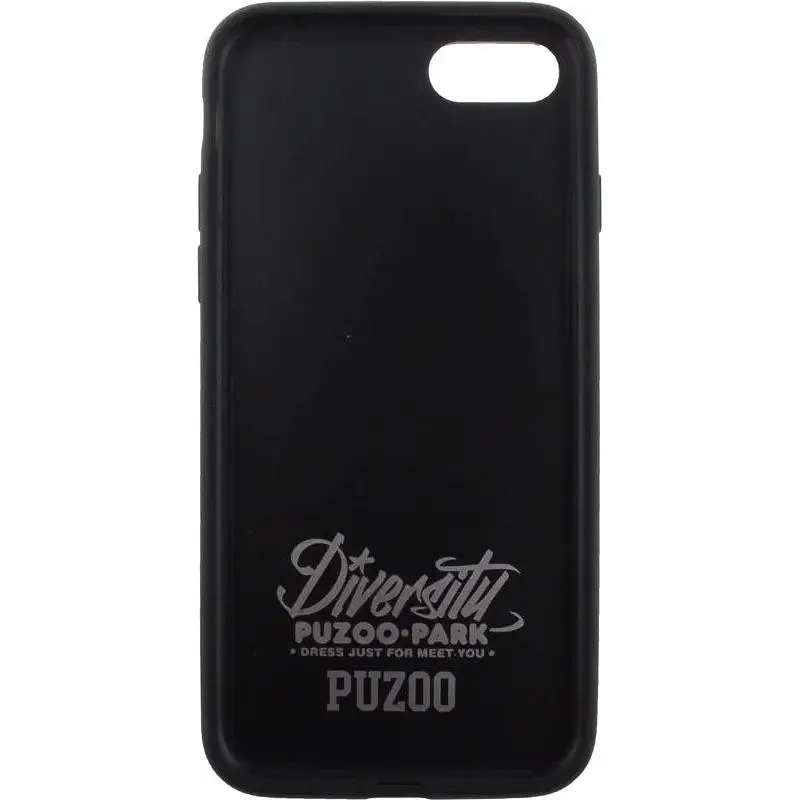Чохол-накладка PUZOO TPU+TPU with stitchwork craft Star show iPhone 7/8/SE 2020 Pink Monroo - фото 3