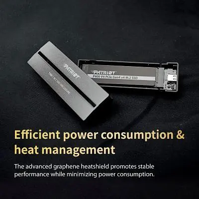 Накопитель SSD M.2 2280 1TB P400 Patriot (P400VP1TBM28H) - фото 8