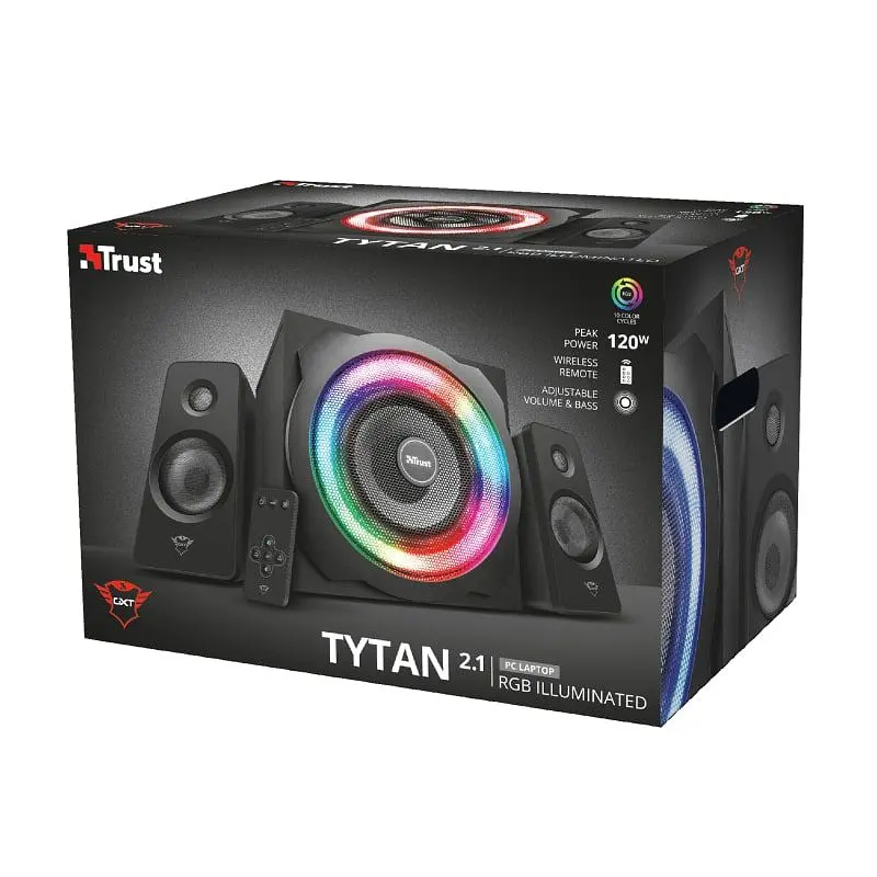 Компьютерные колонки 2.1 Trust GXT 629 Tytan - фото 9