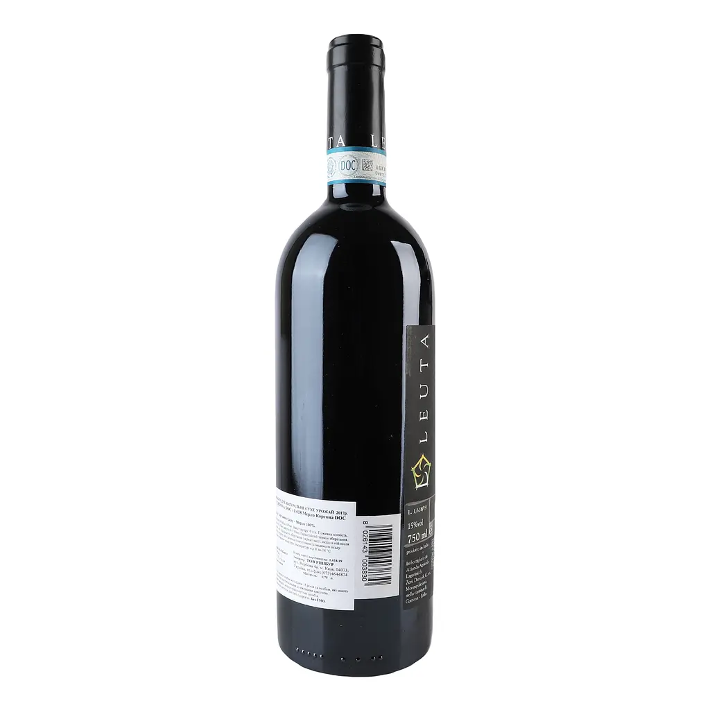 Вино Leuta 1.618 Merlot Cortona DOC 2017 червоне сухе 0.75 л - фото 2