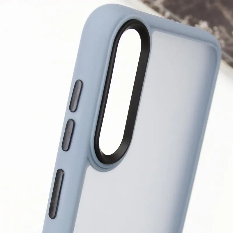 Чохол TPU+PC Lyon Frosted для Samsung Galaxy A50 (A505F) / A50s / A30s Sierra Blue - фото 4
