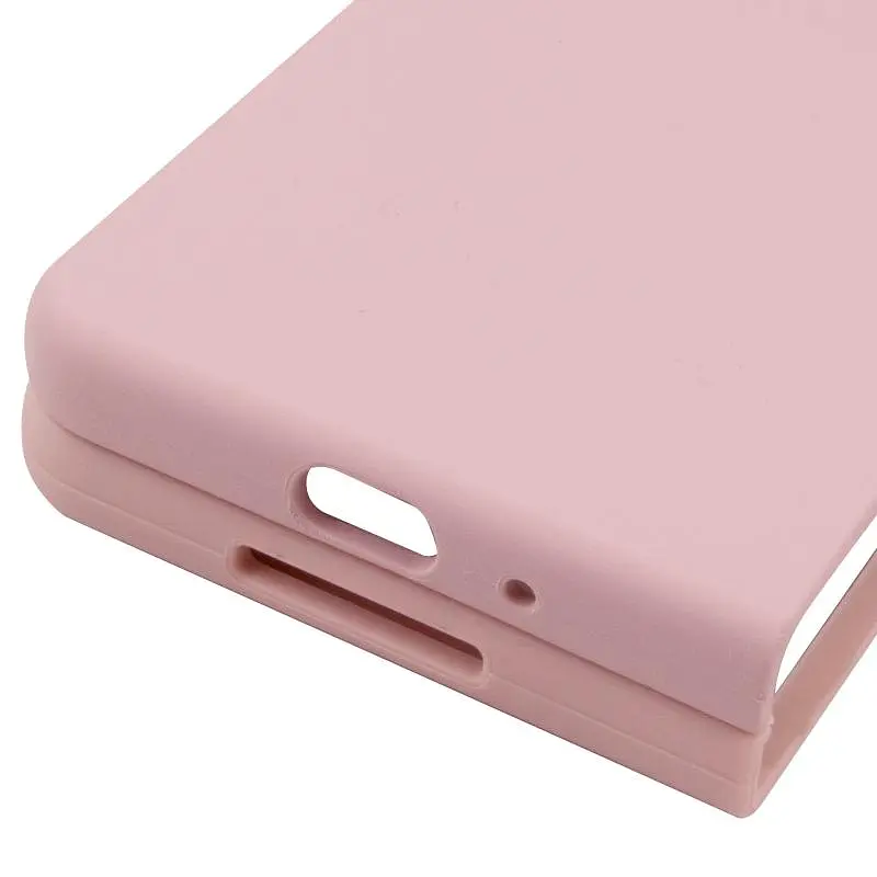 Чехол Foldables Silicone Cover Lakshmi (AAA) для Samsung Galaxy Z Fold4 Розовый / Pink Sand - фото 5