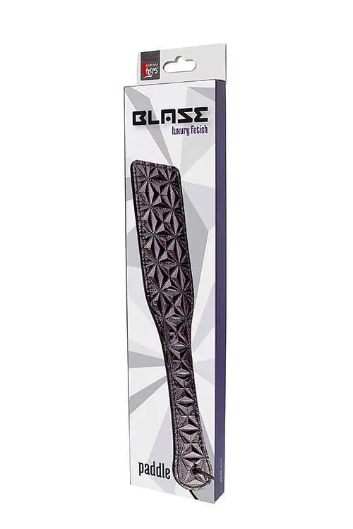 Шлепалка Dreamtoys Blaze Luxury Fetish Paddle 32 см фиолетовый - фото 2