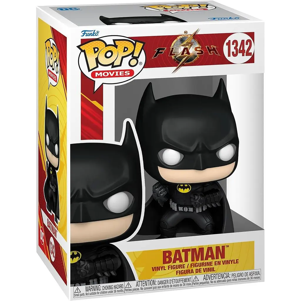 Фігурка Funko Pop Флеш Бетмен The Flash Batman 10 см TF B 1342 - фото 3