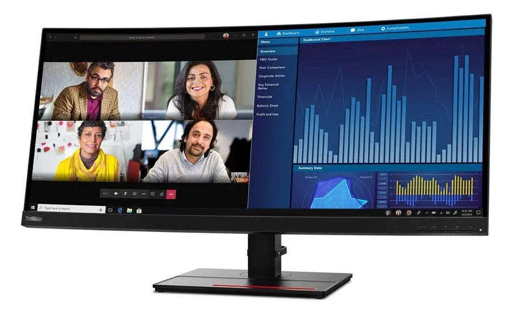 Монітор Lenovo ThinkVision P34w-20 (62DCRAT3UA,62DCRAT3EU) - фото 2