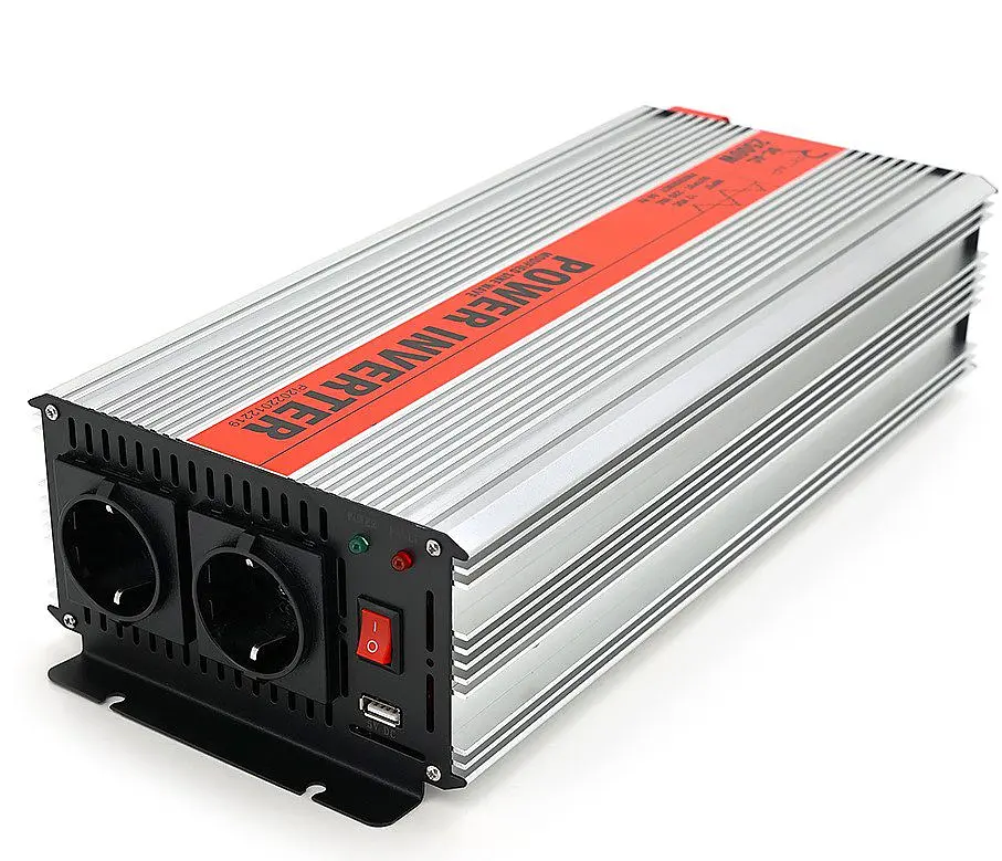 Инвертор напряжения 12/220V RITAR RSX2500 2500 Вт с апроксимированной синусоидой - фото 2