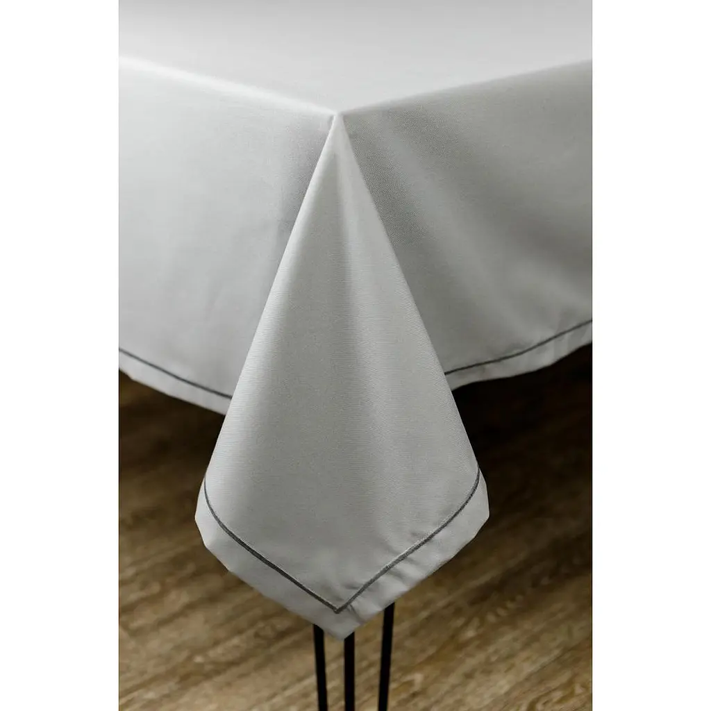 Скатерть Прованс Kelly серая 180x140 см (32916) - фото 3