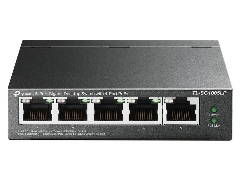 Комутатор TP-LINK TL-SG1005LP