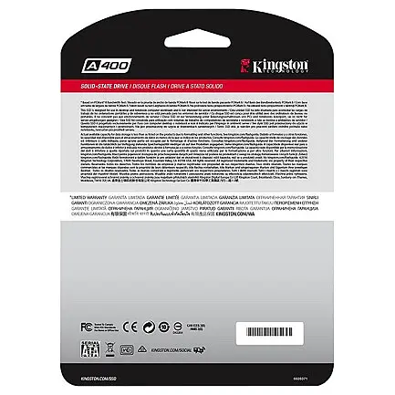 SSD диск Kingston SSDNow A400 480GB - фото 5