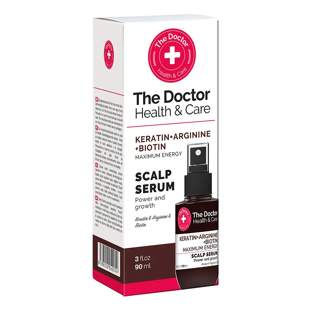 Сироватка для волосся The Doctor Health&Keratin + Arginine + Biotin Maximum Energy Scalp serum, 89 мл - фото 2