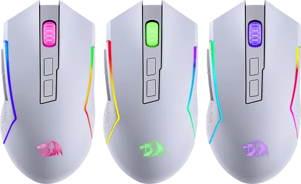 Миша Redragon Trident White (71864) - фото 4