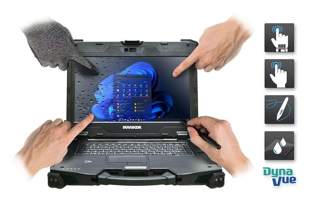 Ноутбук Durabook Z14 Basic 14" FHD Touch AG Intel i7-1165G7 16GB F512GB UMA LTE Win11P - фото 8