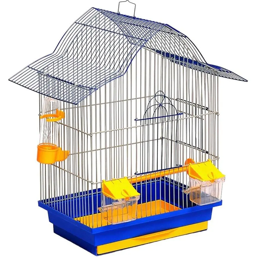 Клетка для птиц Лори Мальва 33х23х45 см в ассортименте (К049) - фото 2