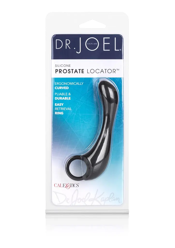 Стимулятор простати Dr. Joel Kaplan Prostate Locator, 11.5 см чорний - фото 5