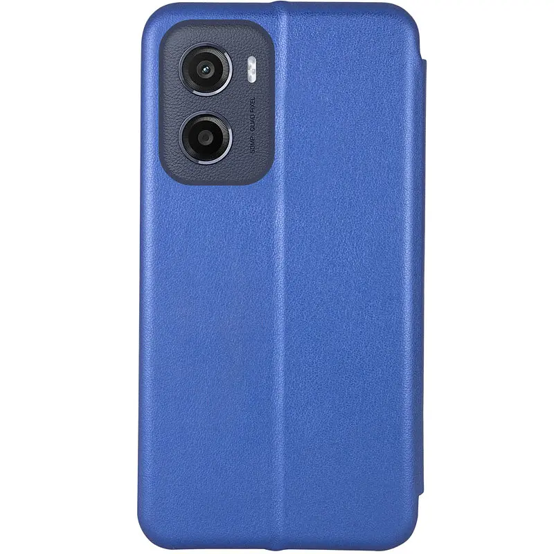 Шкіряний чохол-книжка Classy для Motorola Moto G05 / E15 Синій - фото 2