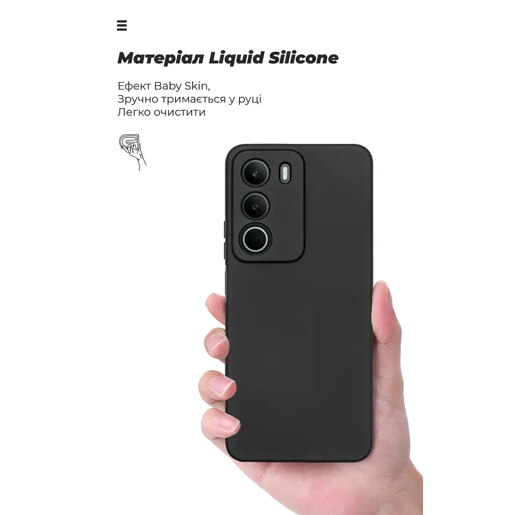Чохол до мобільного телефона Armorstandart ICON Realme C71 4G Camera cover Black (ARM83906) - фото 7