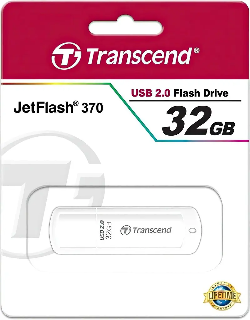 Флеш-накопичувач Transcend USB 32GB JetFlash 370 (TS32GJF370) - фото 3