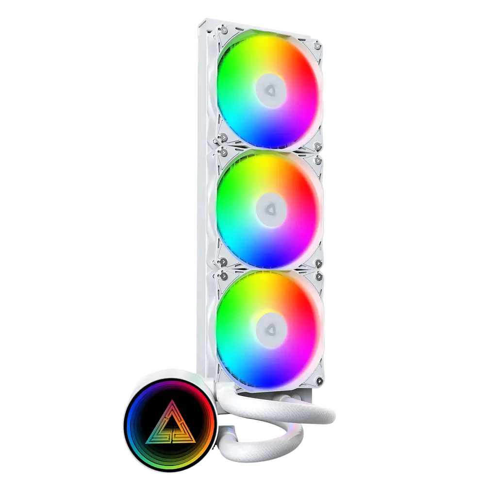Водяне охолодження Montech LightFlow 360 ARGB White (LIGHTFLOW ARGB 360 (W))
