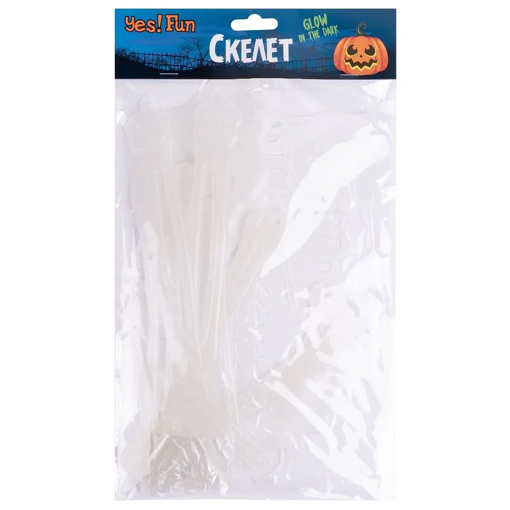 Декор Yes! Fun Halloween Скелет світиться у темряві 90 см (974353) - фото 2