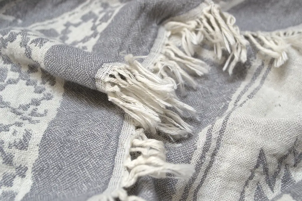 Покрывало Lotus Home - Hanya gri серый 190x225 - фото 5