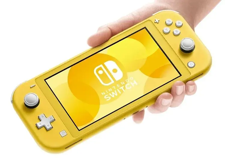 Портативна ігрова консоль Nintendo Switch Lite Yellow - фото 2