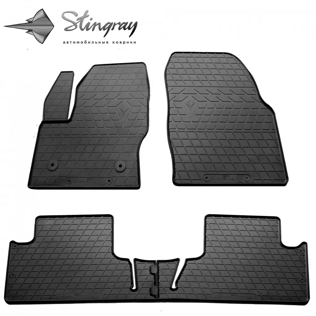 Комплект 3D килимків в салон FORD C-Max 2011-