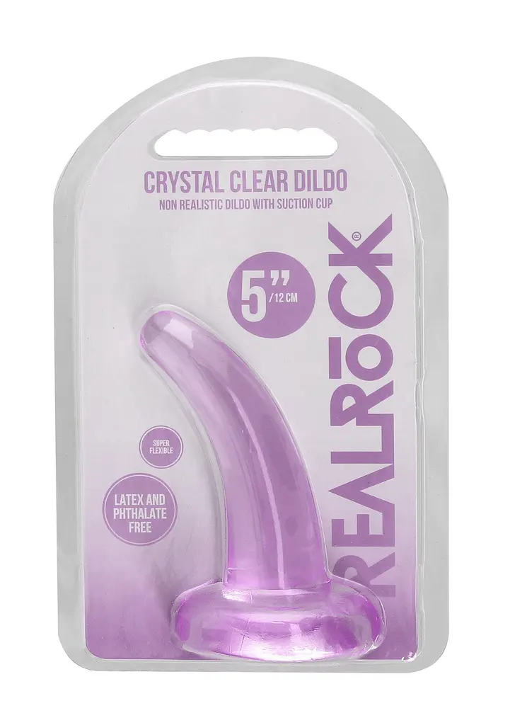 Фалоімітатор - Realrock Dildo 4,5" Purple