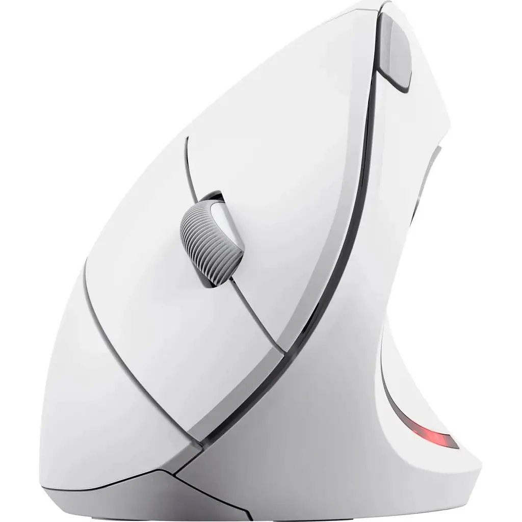 Миша Trust Verto Ergonomic Wireless White (25132) [127479] - фото 5