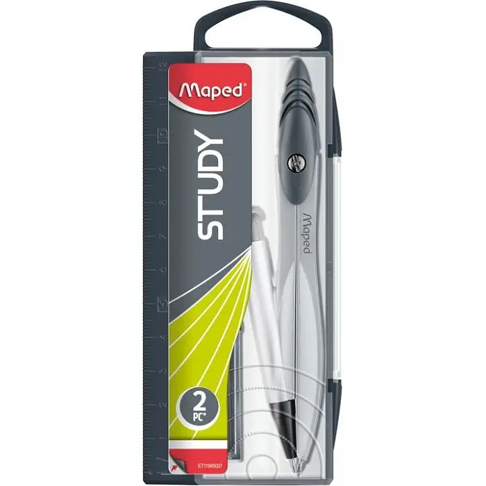 Циркуль Maped Study с механическим карандашом 0.5 мм 12 см в ассортименте (MP.119430) - фото 5