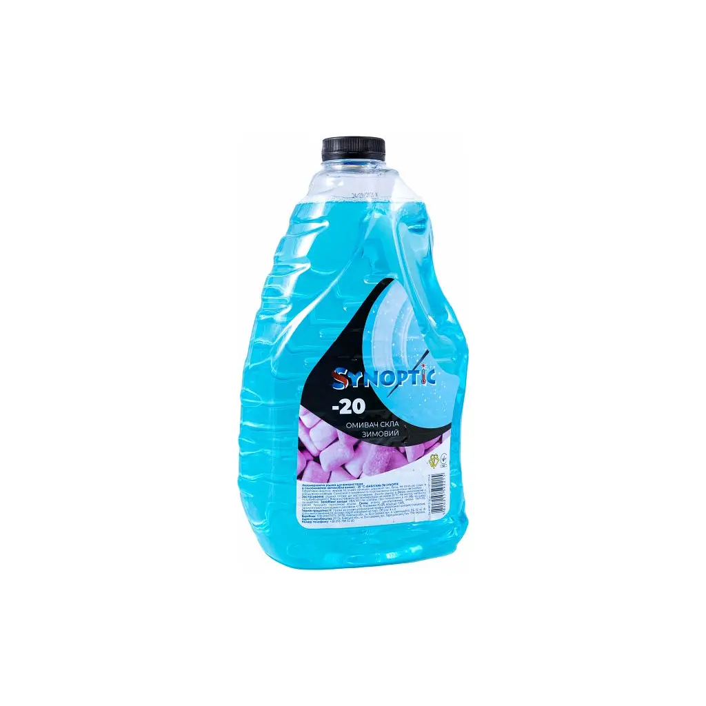 Омивач автомобільний Synoptic зимовий Bubble Gum (-20) 1л (4820215592222) - фото 2